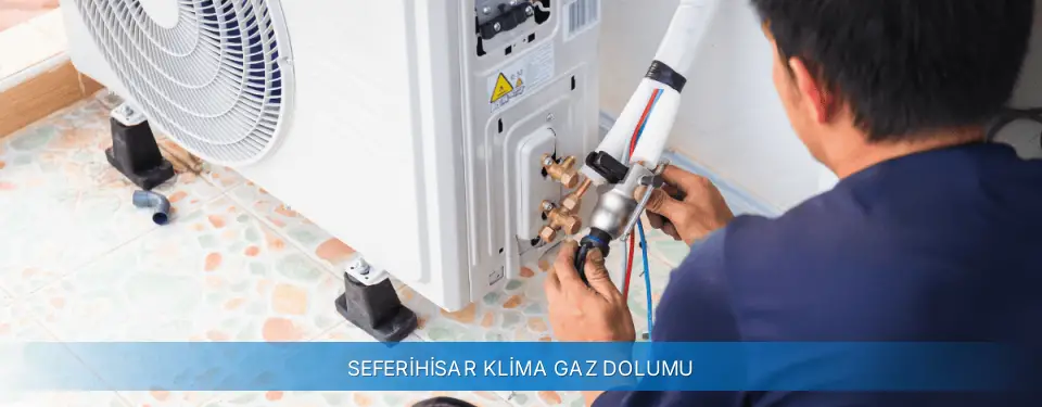 Seferihisar İlçemi Alarko Carrier Klima Gaz Dolumu